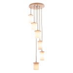 Подвесной светильник G31024/6S WOOD WT Gerhort