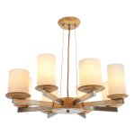 Подвесная люстра G31024/8WOOD WT Gerhort