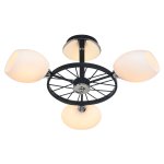 Потолочная люстра G31045/3BK+CR WT Gerhort