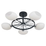 Потолочная люстра G31045/5BK+CR WT Gerhort