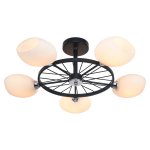 Потолочная люстра G31045/5BK+CR WT Gerhort