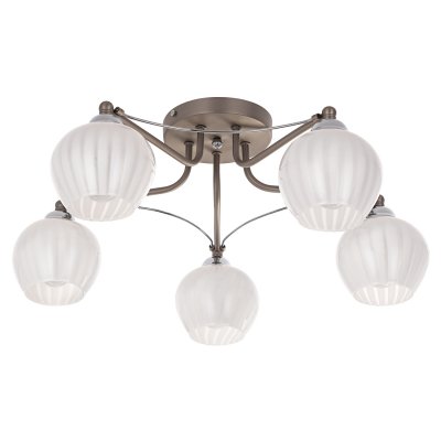 Потолочная люстра G31050/5SCH+CR WT Gerhort Потолочная люстра G31050/5SCH+CR WT Gerhort