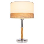Настольная лампа G31067/1T CR WT+WOOD Gerhort