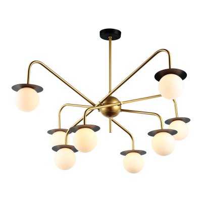 Потолочная люстра G31090/8GD+BK WT Gerhort