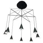 Подвесной светодиодный светильник G31092/8BK Gerhort