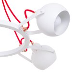 Подвесная люстра G31095/5WT+RD WT Gerhort