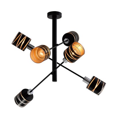 Потолочный светильник G31096/6BK BK Gerhort Потолочный светильник G31096/6BK BK Gerhort