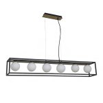 Подвесной светильник G31105/6BK+GD WT Gerhort