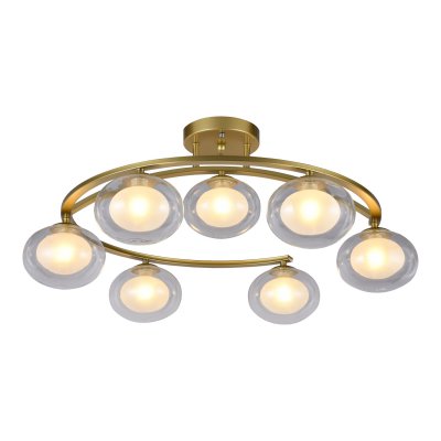 Люстра в стиле модерн G31117/7GD CL+WT Gerhort Люстра в стиле модерн G31117/7GD CL+WT Gerhort