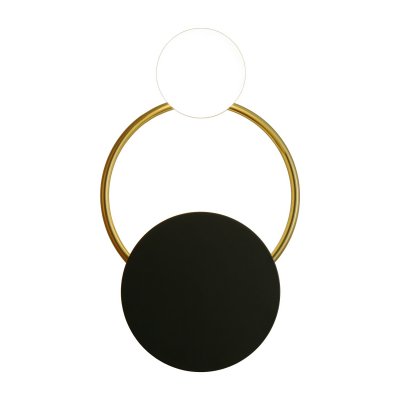 Светильник бра в стиле модерн G31137/2wBK+GD+WT Gerhort