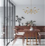 Люстра светодиодная G31204/16COP WT Gerhort