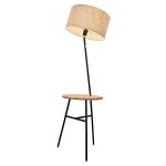 Торшер G32039/1F BK+WD YL Gerhort