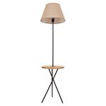 Торшер G32040/1F BK+WD YL Gerhort