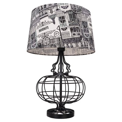 Настольная лампа G32042/1T BK BK+WT Gerhort