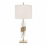 Настольная лампа G32141/1T BRS+CL WT Gerhort