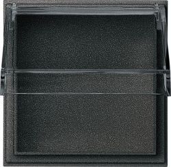 Gira TX-44 Антрацит Панель с прозрачной крышкой (G40967)