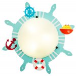 Детский светильник штурвал G41040/3 Gerhort