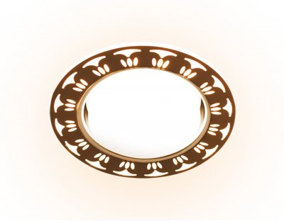 Светильник точечный Ambrella G433 WH/WW белый/матовый GX53+3W(LED WARM) GX53 SPOT