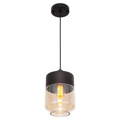 Подвесной светильник G51129/1B BK BK+CL Gerhort Подвесной светильник G51129/1B BK BK+CL Gerhort