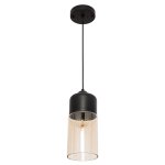 Подвесной светильник G51129/1C BK BK+CL Gerhort