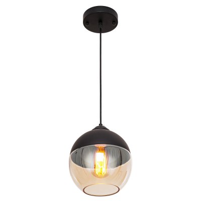 Подвесной светильник G51129/1D BK BK+CL Gerhort Подвесной светильник G51129/1D BK BK+CL Gerhort