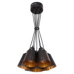 Подвесной светильник G51136/7BK BK+GD Gerhort