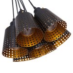 Подвесной светильник G51136/7BK BK+GD Gerhort