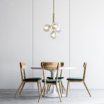 Подвесная люстра G51203/4AB CL Gerhort