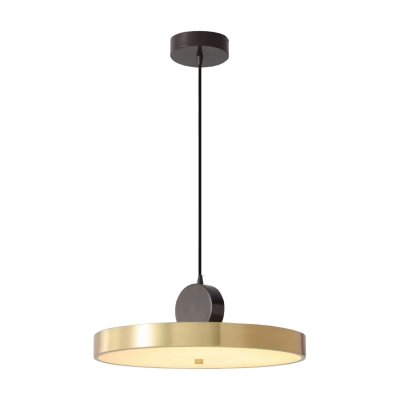 Подвесной светодиодный светильник G51212/1D BK GD Gerhort