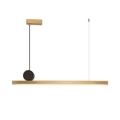 Подвесной светодиодный светильник G51212/1L BK GD Gerhort