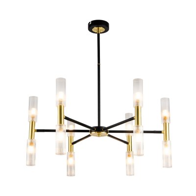 Люстра в стиле модерн G51233/12BK+GD CL Gerhort