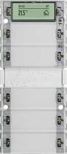 Gira KNX S-55 Накладка сенсора 5-клавишного(2+3) 3 Plus с термостатом (G514500)
