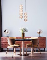 Подвесной светодиодный светильник G52103/5AB WCL Gerhort