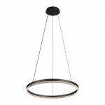 Подвесной светодиодный светильник G52117/1BK CF+CL Gerhort