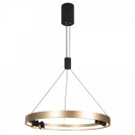 Подвесной светодиодный светильник G52128/1+6BK GD+BK Gerhort