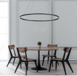 Подвесной светодиодный светильник G52133/1A BK BK Gerhort