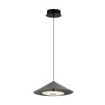 Подвесной светодиодный светильник G52139/1B BK GR Gerhort