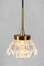 Подвесной светодиодный светильник G52141/1BK CL Gerhort