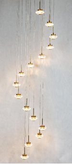 Подвесной светодиодный светильник G52142/15BRS CL Gerhort