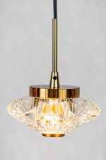 Подвесной светодиодный светильник G52142/1BK CL Gerhort