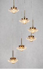 Подвесной светодиодный светильник G52142/6BRS CL Gerhort