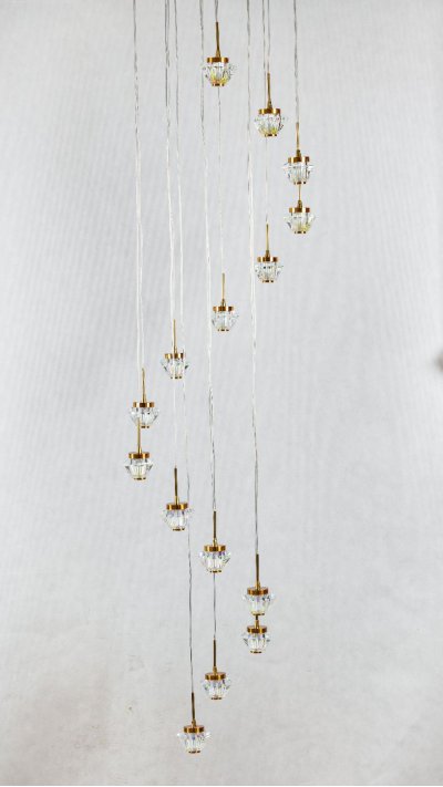 Подвесной светодиодный светильник G52143/15BRS RNB Gerhort