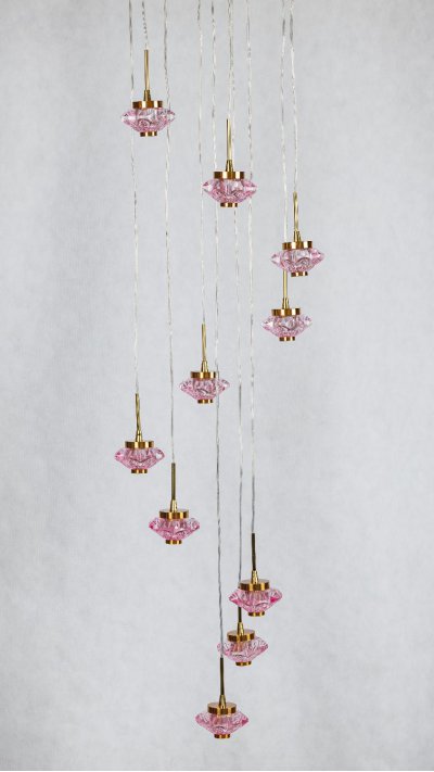 Подвесной светодиодный светильник G52145/10BRS PK Gerhort