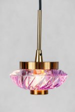 Подвесной светодиодный светильник G52146/1BK PP Gerhort