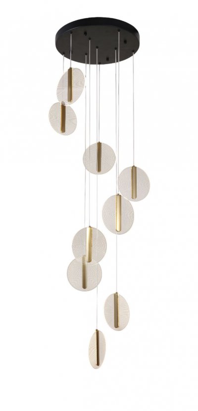 Подвесной светодиодный светильник G52149/9BK COP+CL Gerhort Подвесной светодиодный светильник G52149/9BK COP+CL Gerhort