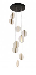 Подвесной светодиодный светильник G52149/9BK COP+CL Gerhort