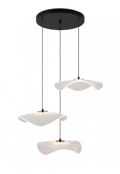 Подвесной светодиодный светильник G52152/3BK CL+GD Gerhort Подвесной светодиодный светильник G52152/3BK CL+GD Gerhort