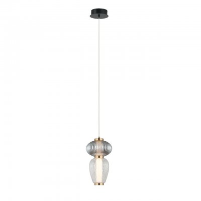 Подвесной светодиодный светильник G52158B/2BK BRS+WT+SM+CL Gerhort Подвесной светодиодный светильник G52158B/2BK BRS+WT+SM+CL Gerhort