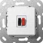 Gira S-55 Разъем динамиков 1 местный (G569203)