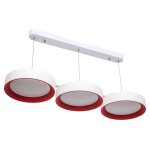 Подвесной светодиодный светильник G61016/3WT+RD Gerhort